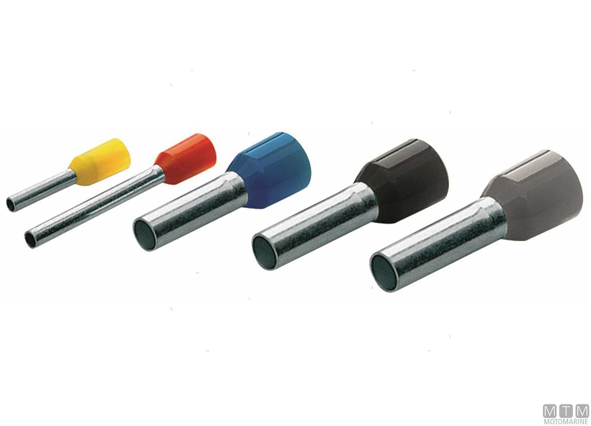 Cable ferrule 2.5 mm² pack of 500 pcs - original photo Motomarine Srl