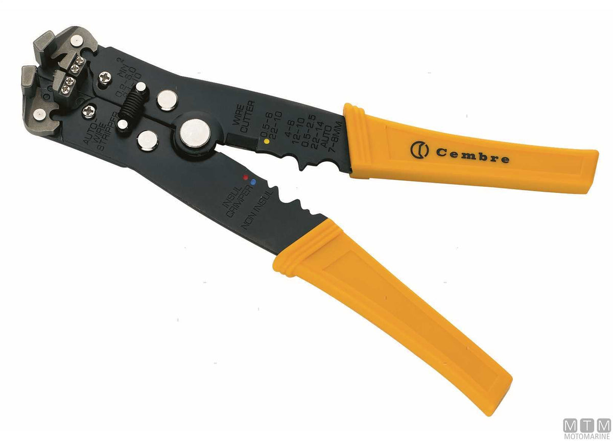 Multi-purpose pliers for electrical cables 0.25-6 mm - original photo Motomarine Srl