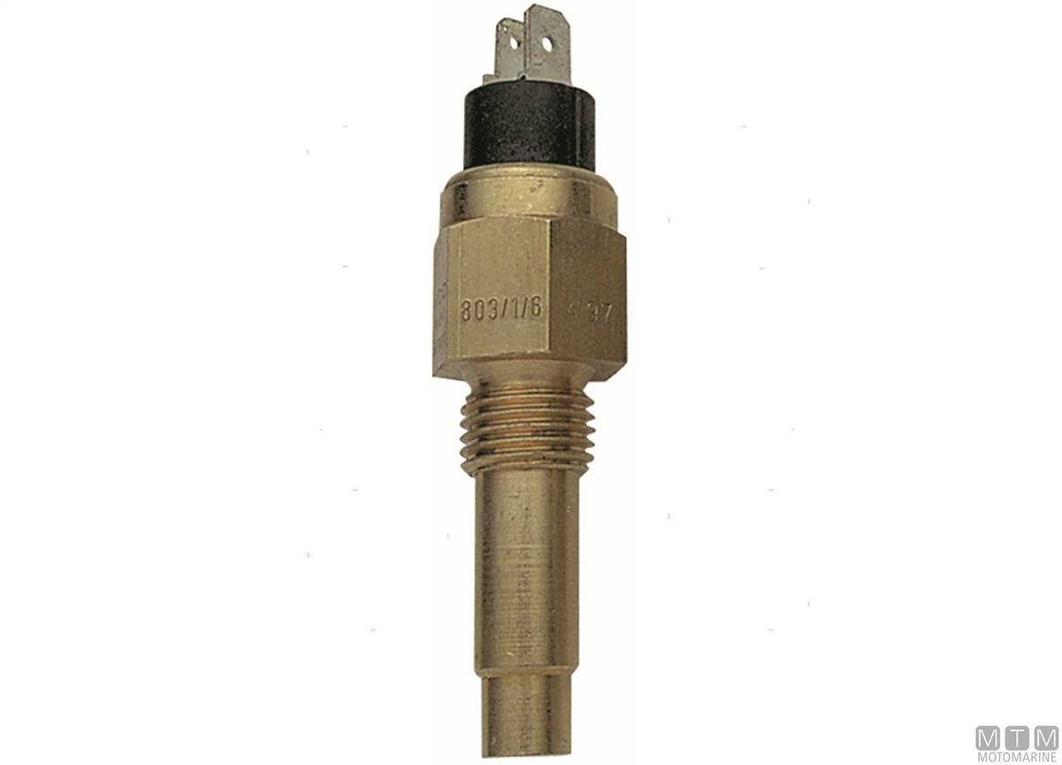 Temperature sensor VDO 1/4x18 2-pole - original photo Motomarine Srl