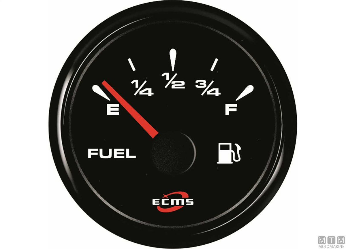 Voltmeter 8-32 V All Black - original photo Motomarine Srl