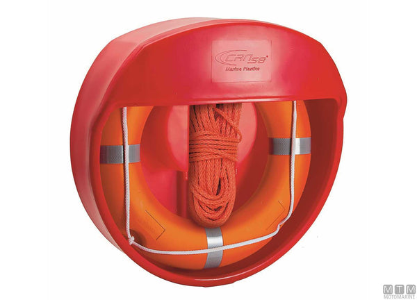 Container ouvert en ABS pour bouée couronne <75 cm