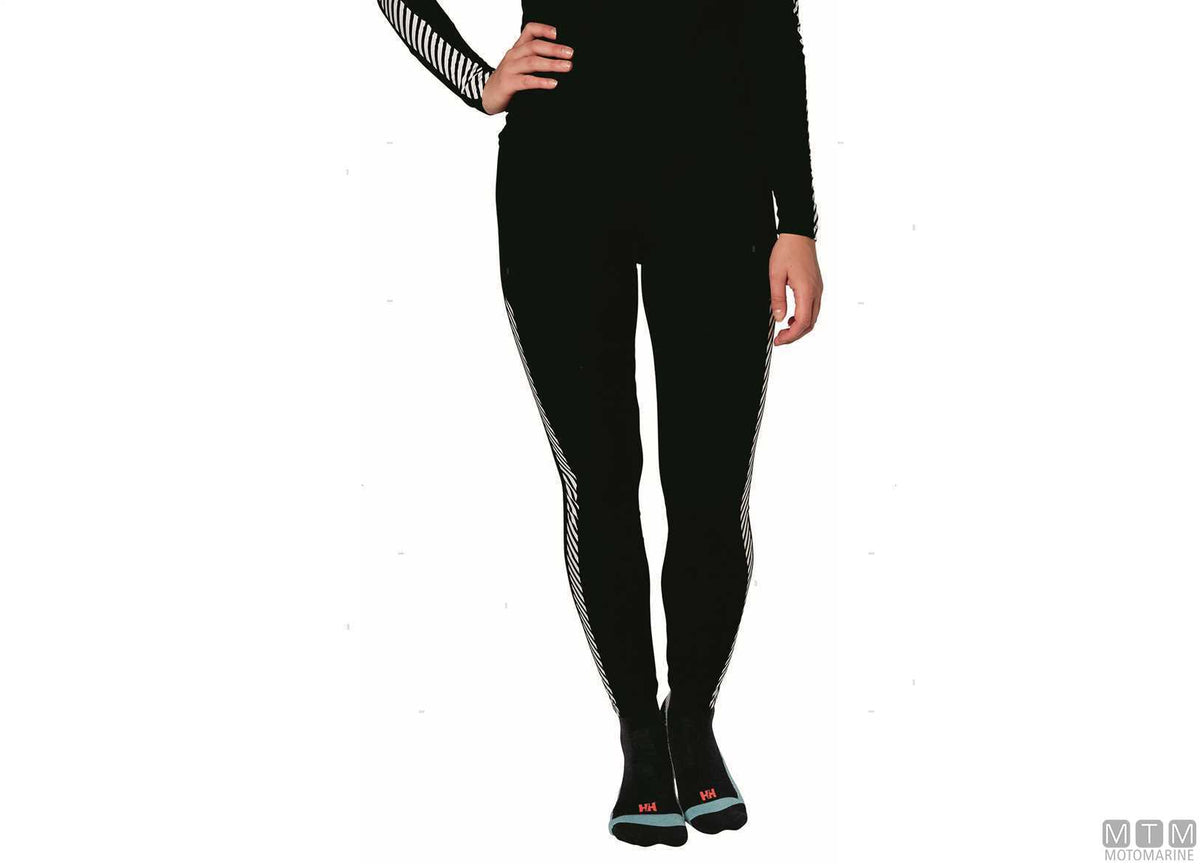 H/H Lifa women's base layer pants 990 black L - original photo Motomarine Srl