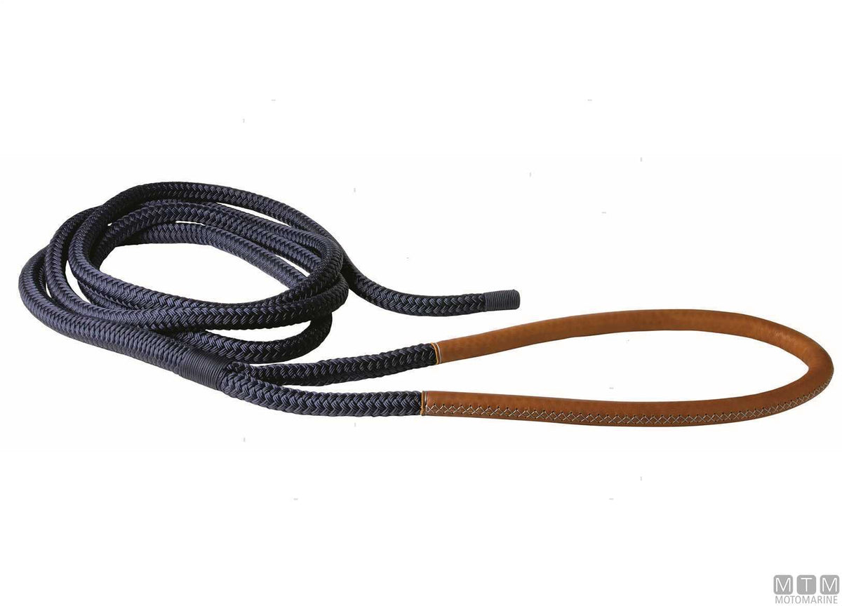 Mooring braid blue with eye splice 75 cm Ø24 mm 16 m - original photo Motomarine Srl