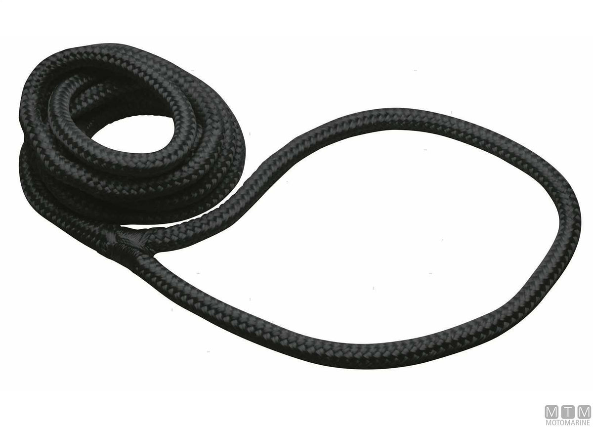 Braided fender line with eye blue (pack of 2) Ø8 mm x 2 m - original photo Motomarine Srl