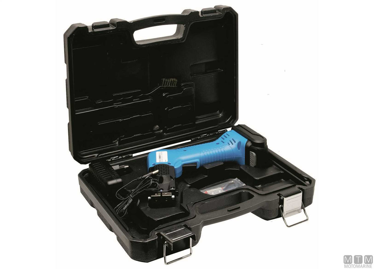 Spare battery for rope cutter - original photo Motomarine Srl