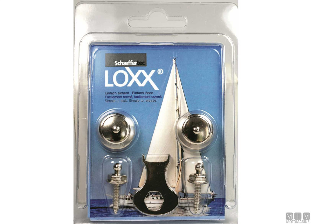 LOXX buttons + screws set 2 pcs - original photo Motomarine Srl