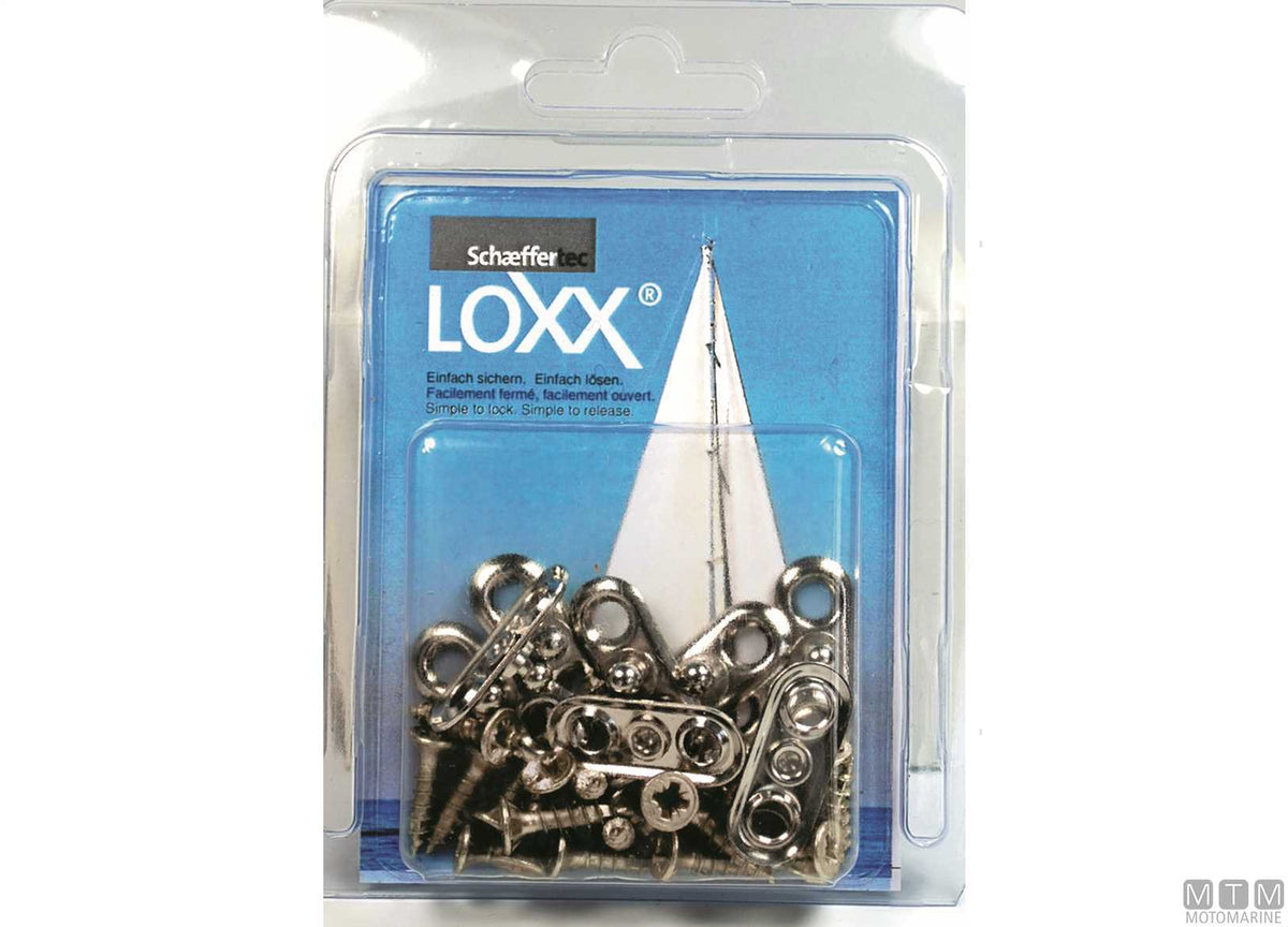 LOXX bases + screws set 10 pcs - original photo Motomarine Srl