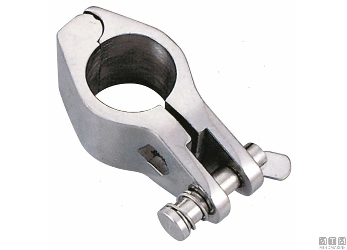 TAS openable joint in stainless steel for bimini tops Ø25 mm - original photo Motomarine Srl