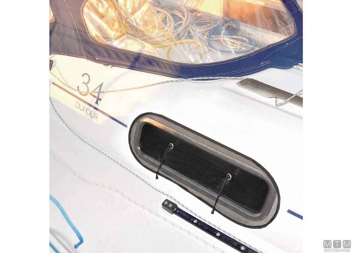 Water Line porthole mosquito net S - original photo Motomarine Srl