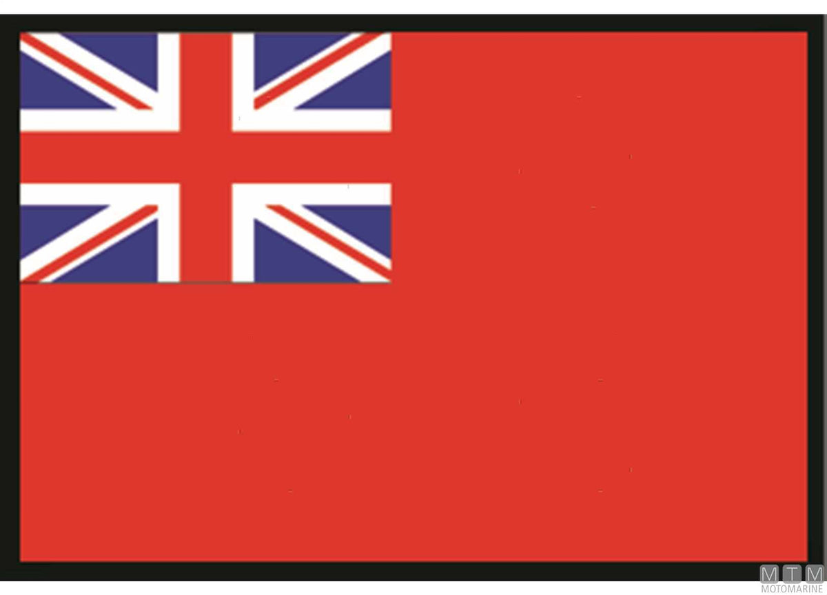 Great Britain flag 40x60 cm - original photo Motomarine Srl