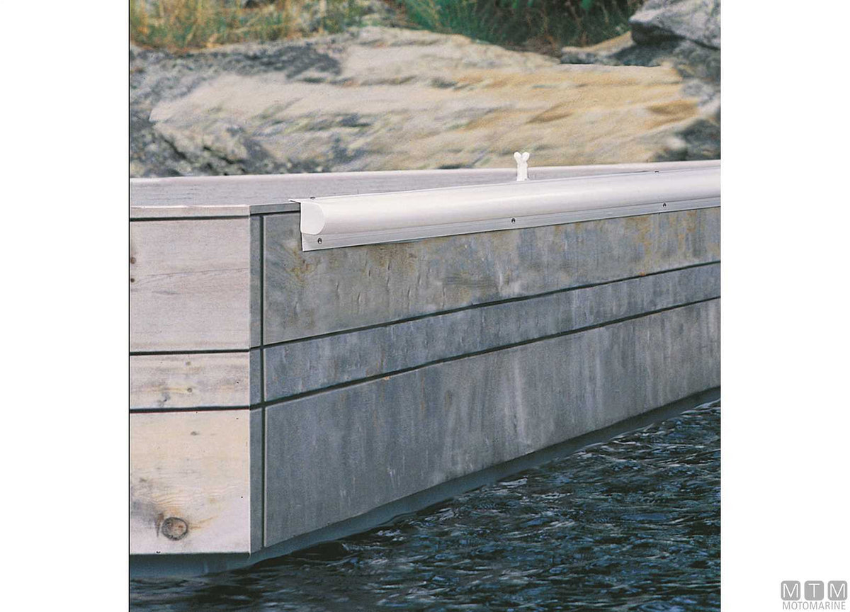 Pair of joints for Dock Edge P-Type profile - original photo Motomarine Srl