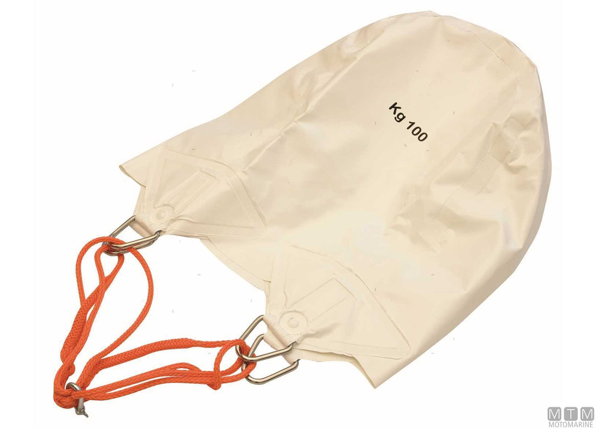 Underwater lift bag 500 kg - original photo Motomarine Srl