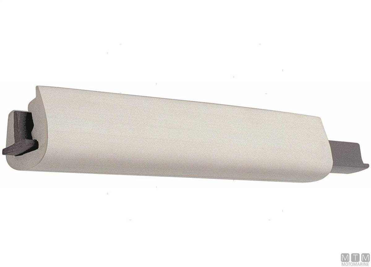 Mounting bracket for T18 rubbing strake profile H36 mm L 2 m - original photo Motomarine Srl