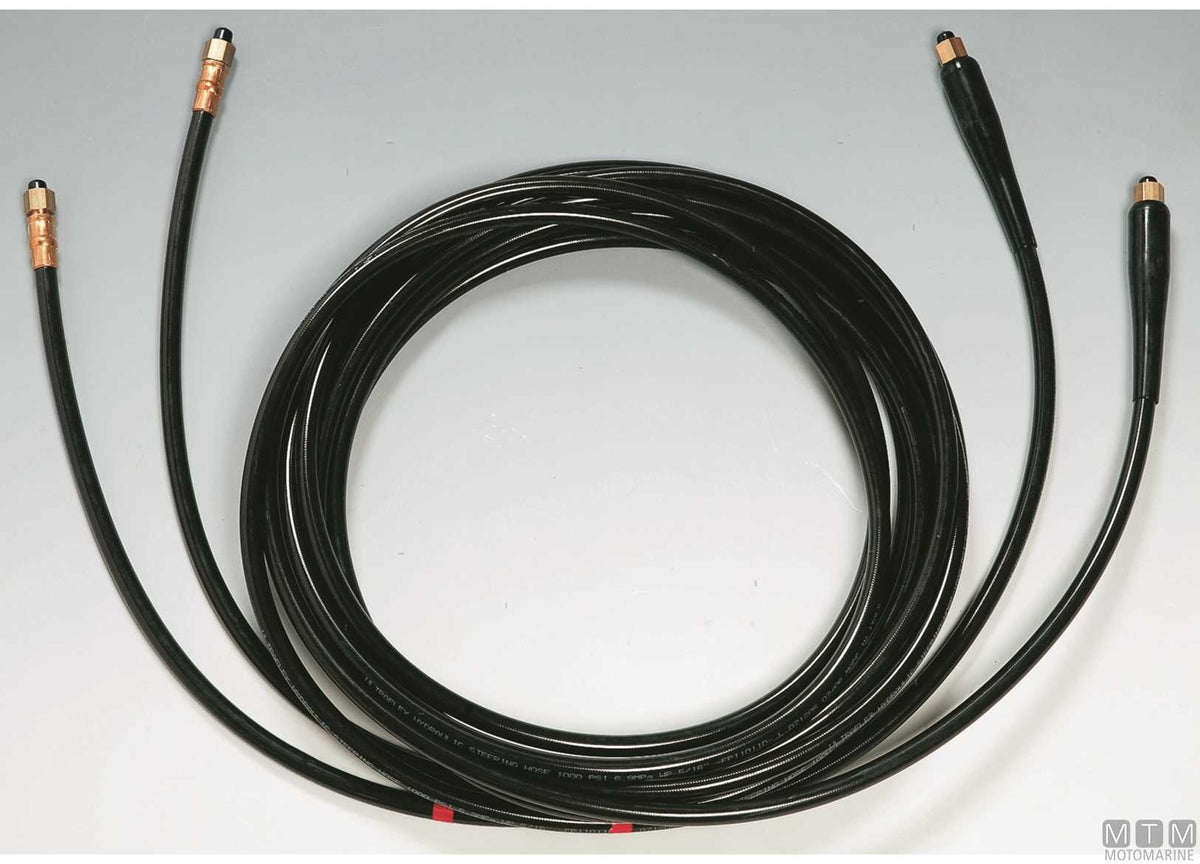 Kit of 2 hydraulic hoses Nautech/Hytech 4 m - original photo Motomarine Srl