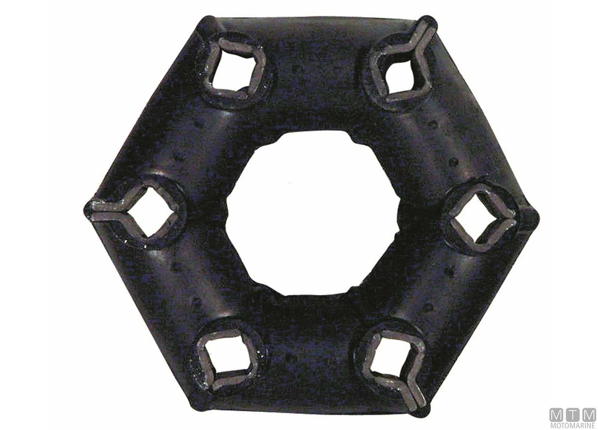 Flexible coupling JUBO Ø142 mm - original photo Motomarine Srl