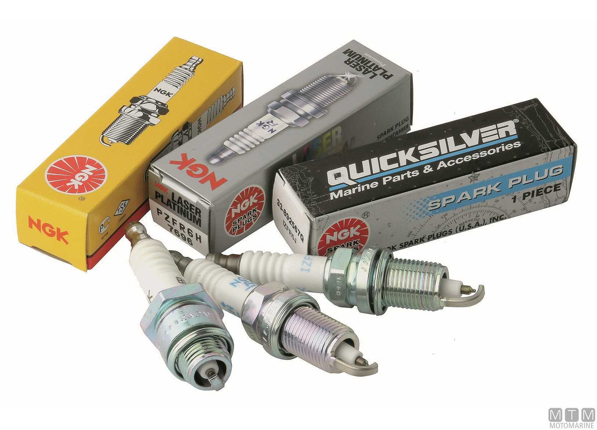 Spark plug BUZ8H - original photo Motomarine Srl