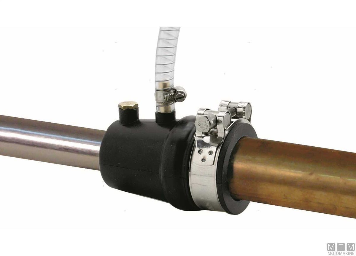Evolution stuffing box for Ø1"1/2 propeller shaft - original photo Motomarine Srl