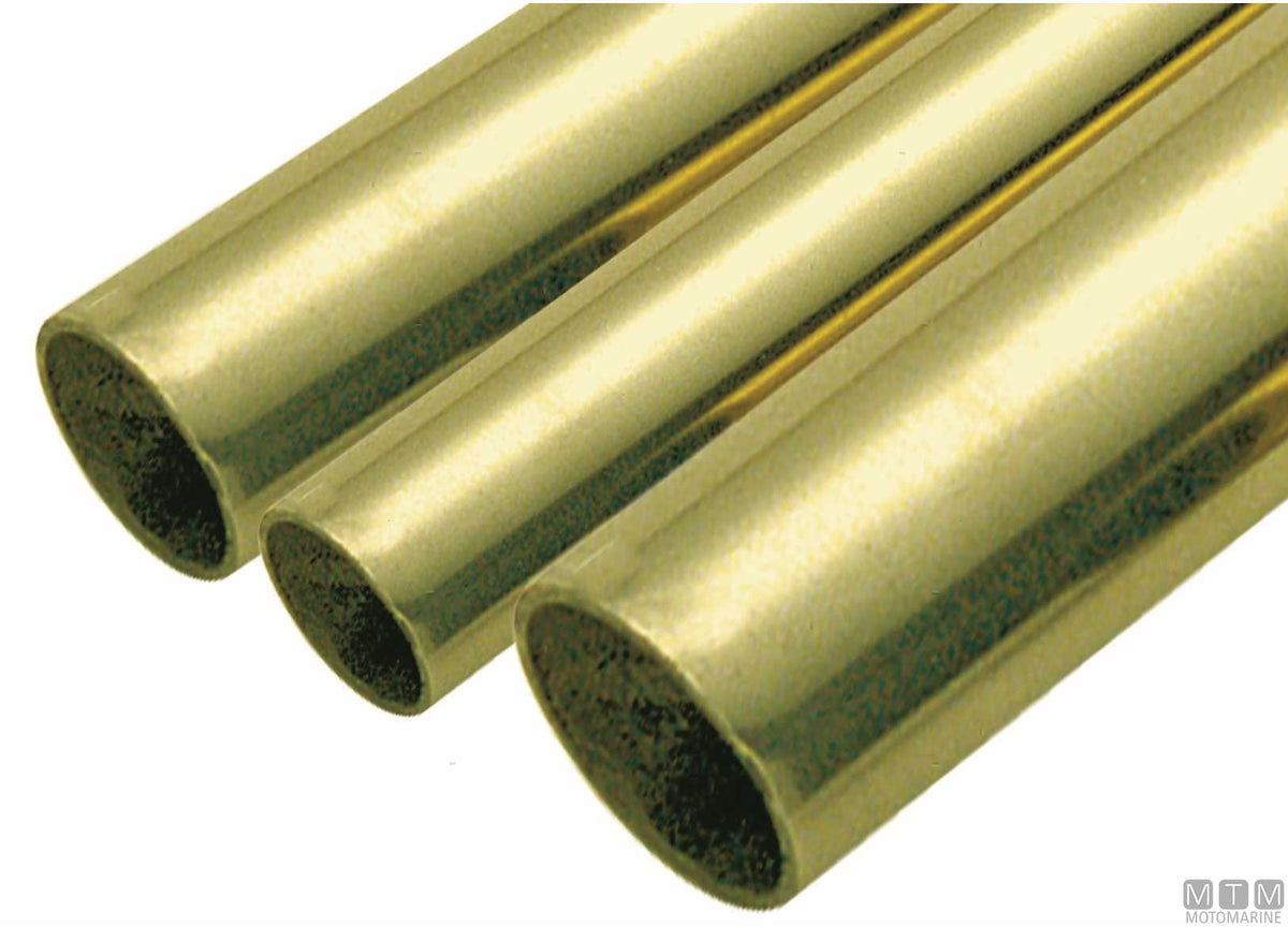 Brass Stern Tube L150 cm Ø31/41 mm for Ø25 mm Propeller Shaft - original photo Motomarine Srl