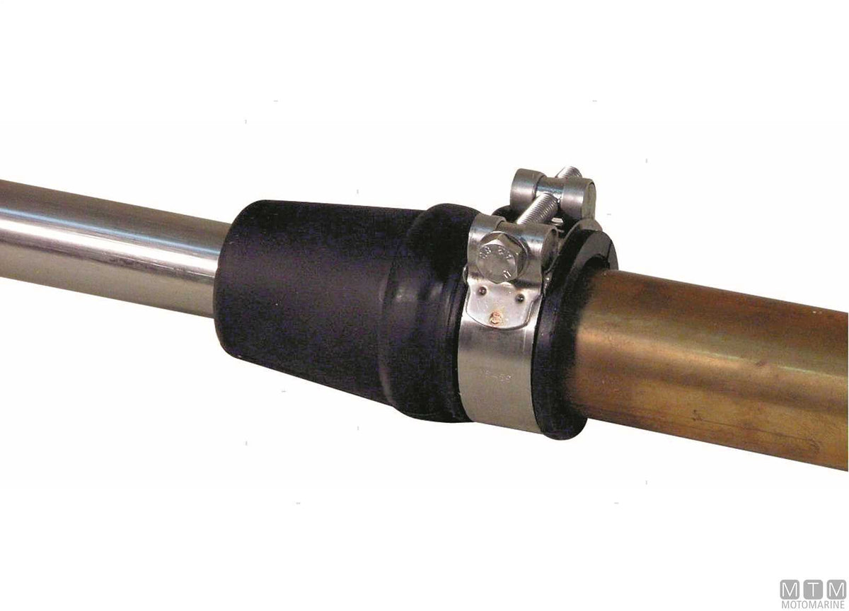 Brass stern tube L100 cm Ø36/46 mm for propeller shaft Ø30 mm - original photo Motomarine Srl