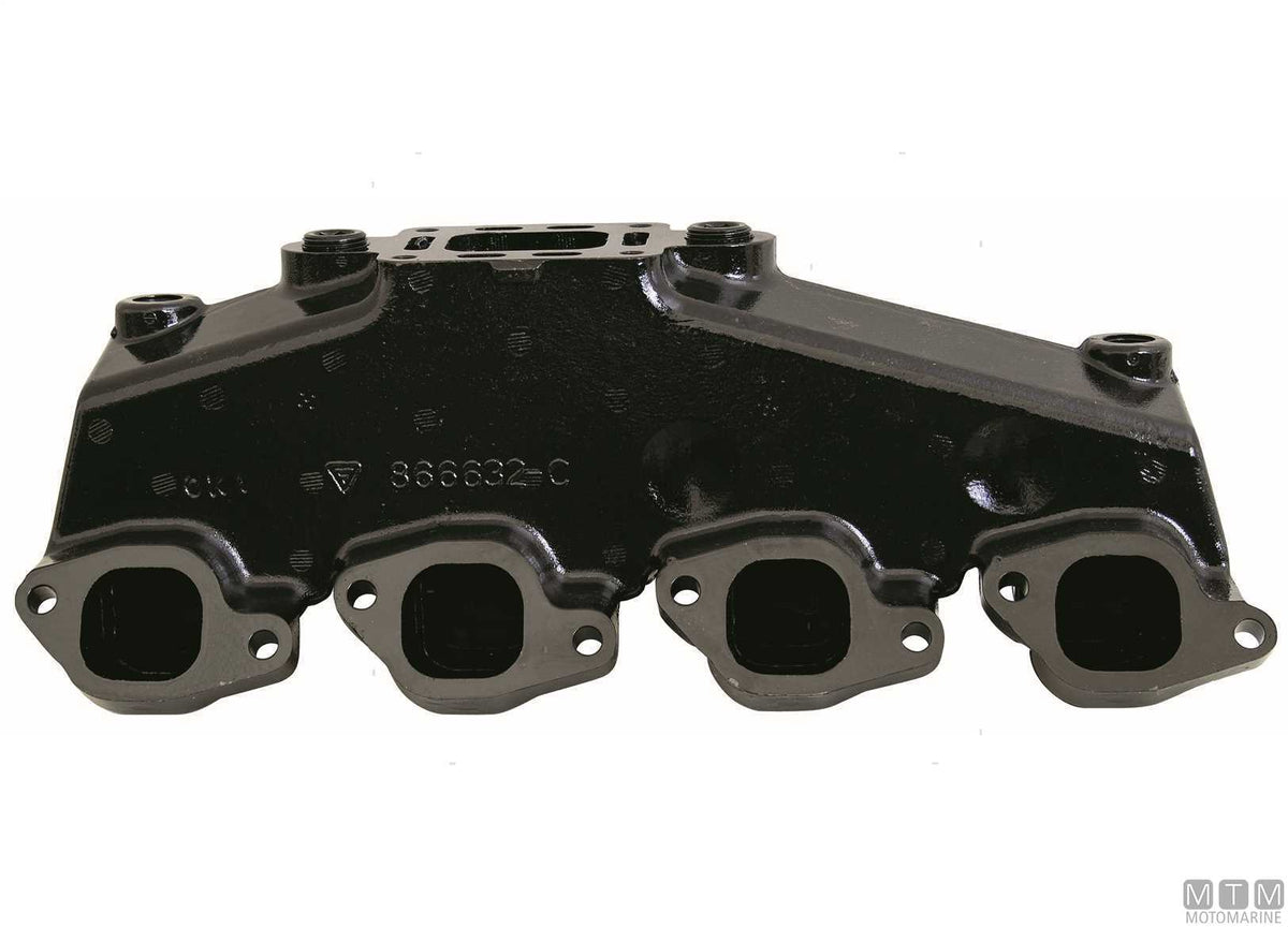 Exhaust manifold Mercruiser 807078T10 - original photo Motomarine Srl