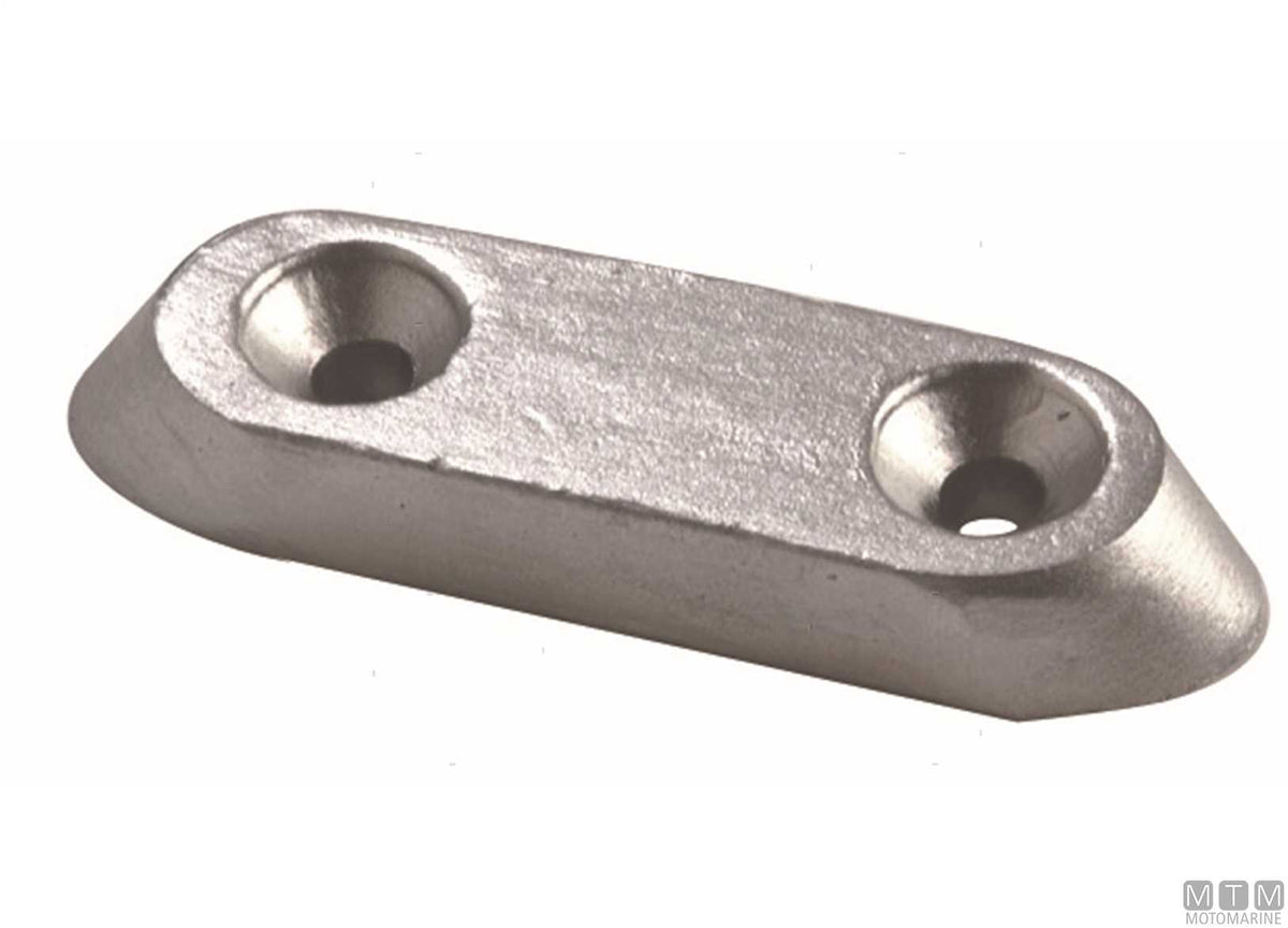Plate anode for Suzuki DT 2.2 in aluminium - original photo Motomarine Srl