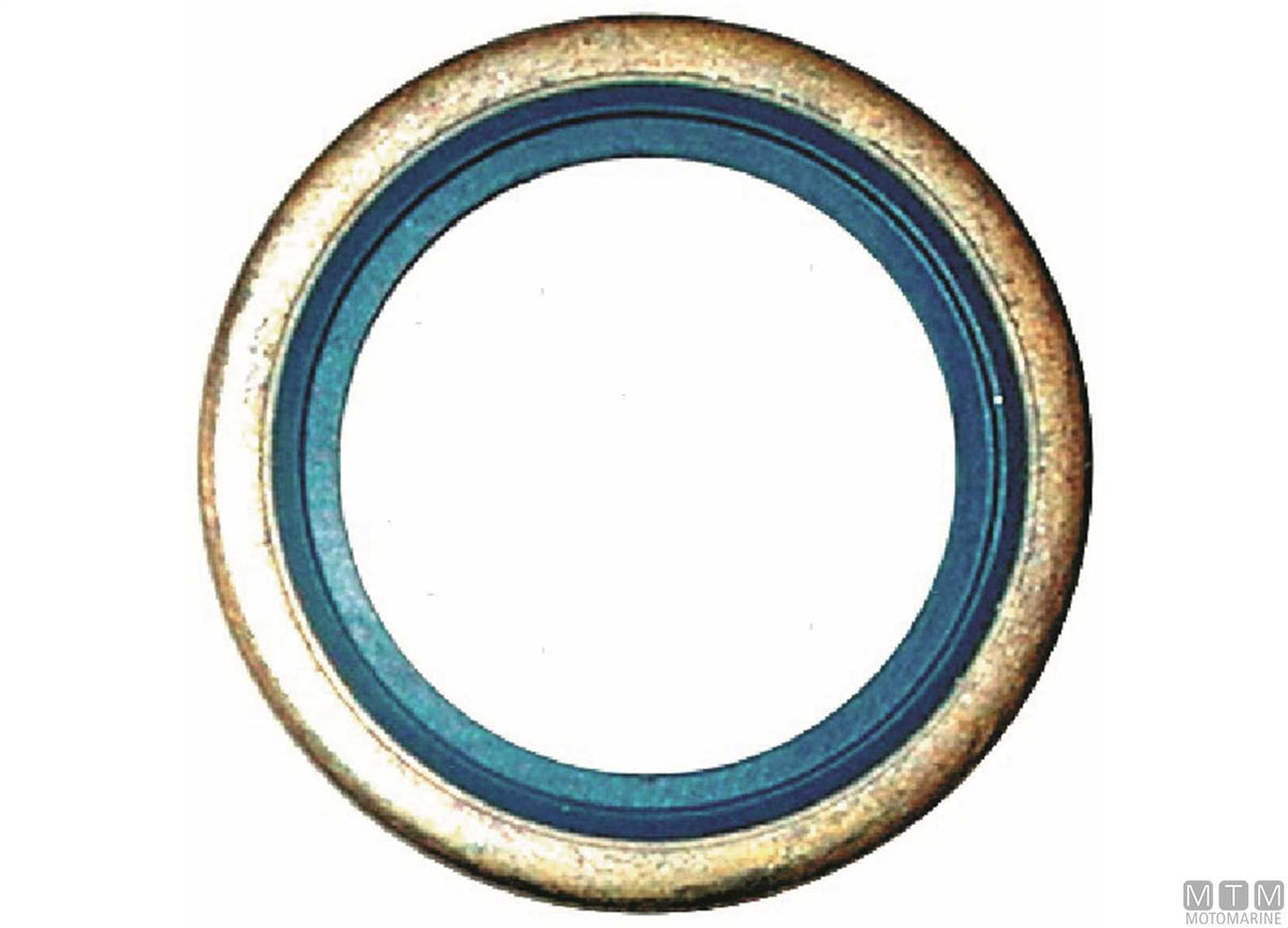Sealing washer for hydraulic systems 1/4" - original photo Motomarine Srl