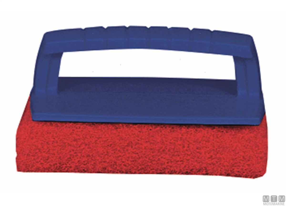 Star Brite Scrub Pad stiff black brush - original photo Motomarine Srl