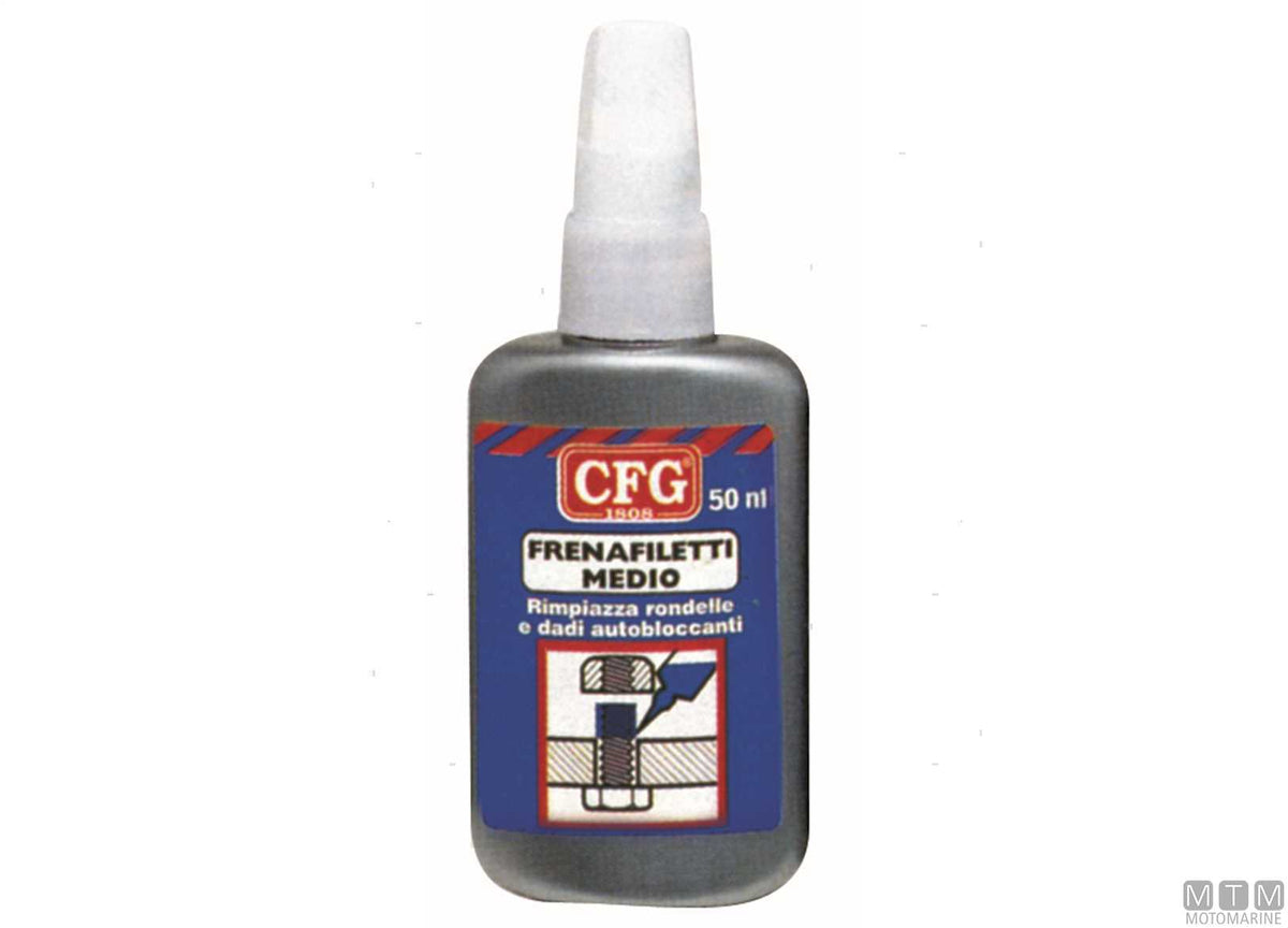 CFG medium-strength threadlocker 50 ml - original photo Motomarine Srl