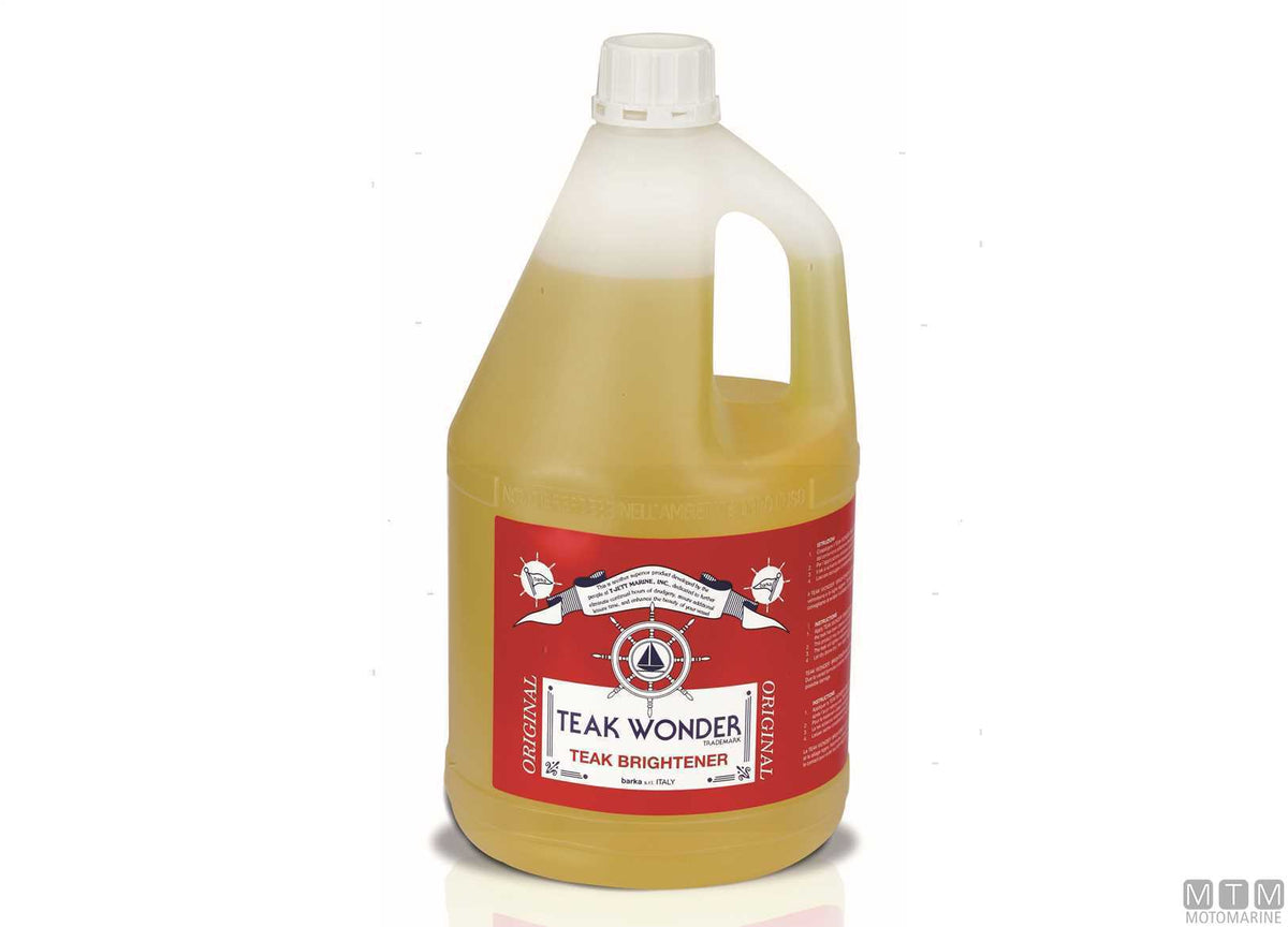 Teak Wonder Brightener teak brightener 4 l - original photo Motomarine Srl