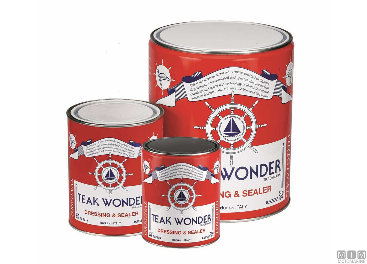 Teak Wonder teak oil Dressing Sealer 4 l - original photo Motomarine Srl