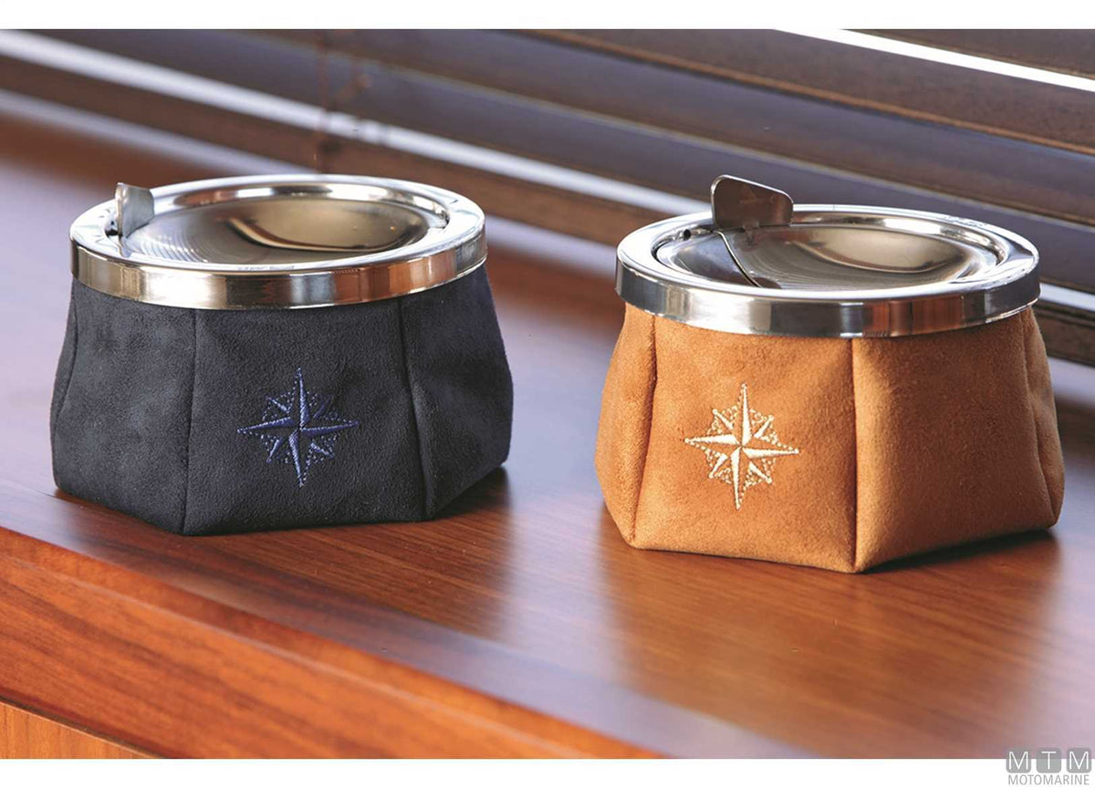 MB Windproof Scamo Navy Blue Ashtray - original photo Motomarine Srl