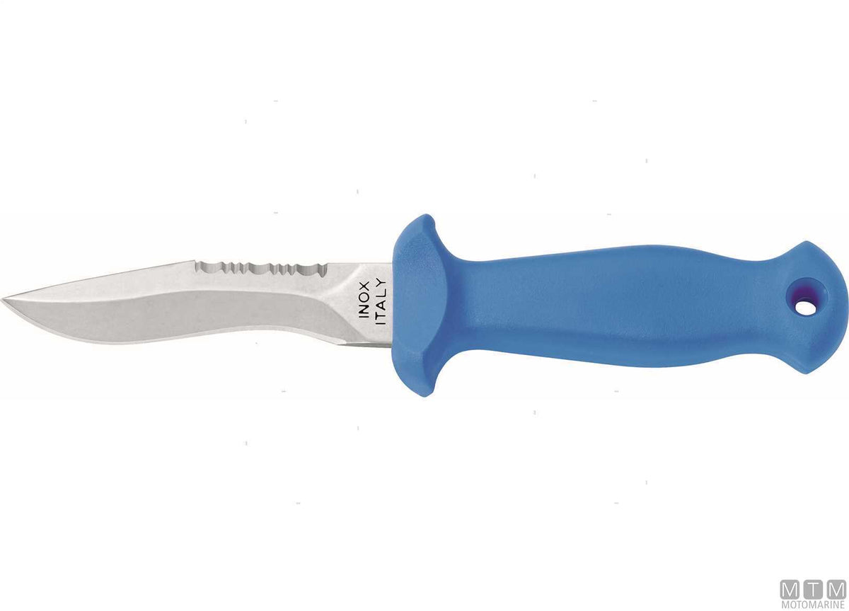 Mac Sub 9-N black knife, 9 cm blade - original photo Motomarine Srl