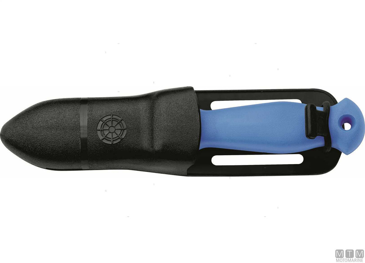 Mac Sub 9-B Knife Blue, Blade 9 cm - original photo Motomarine Srl