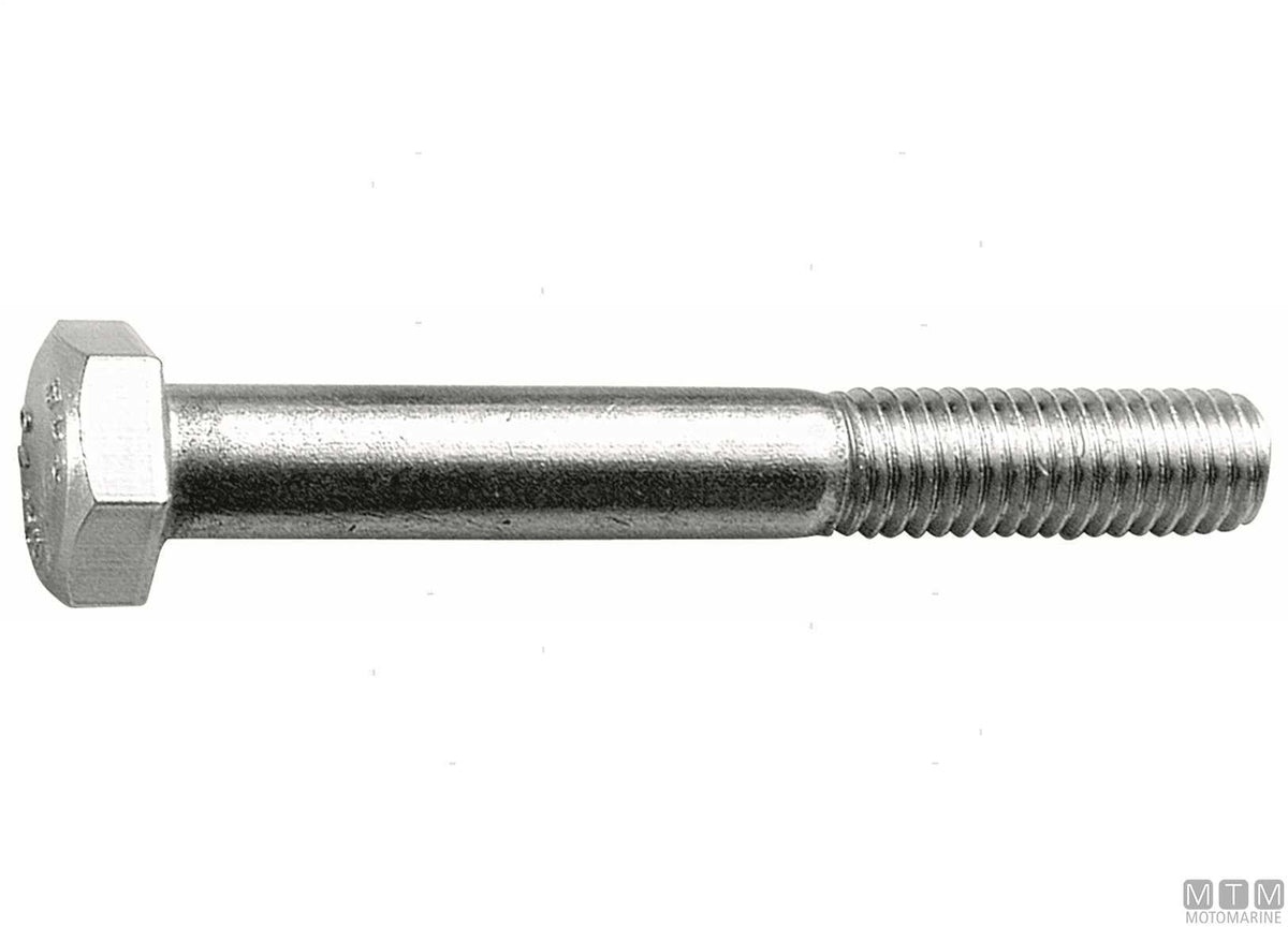 DIN931 hex head bolts, partial thread, stainless steel A2, M6x50, 20 pcs - original photo Motomarine Srl