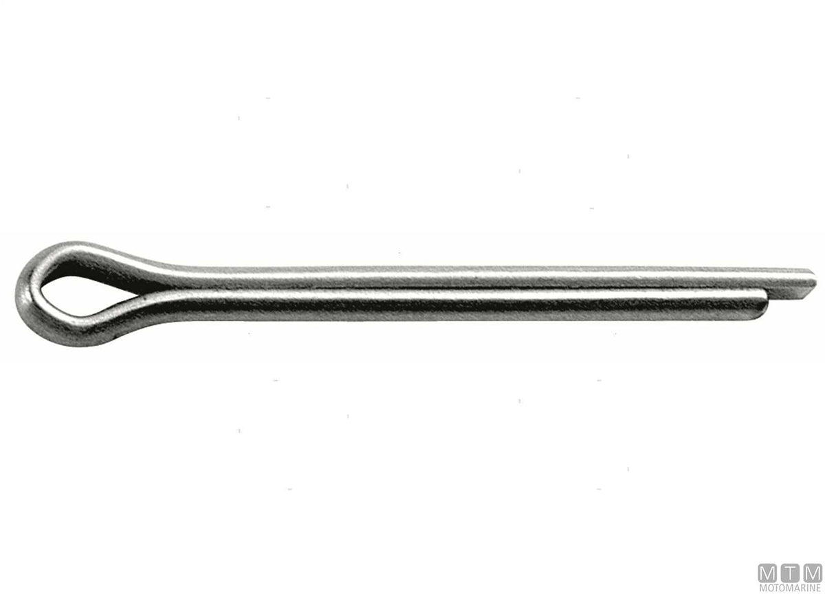 Stainless steel A4 split pins 3x40 mm - 100 pcs - original photo Motomarine Srl