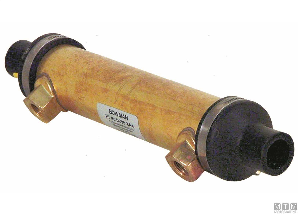 Oil cooler DC90-XBB - original photo Motomarine Srl