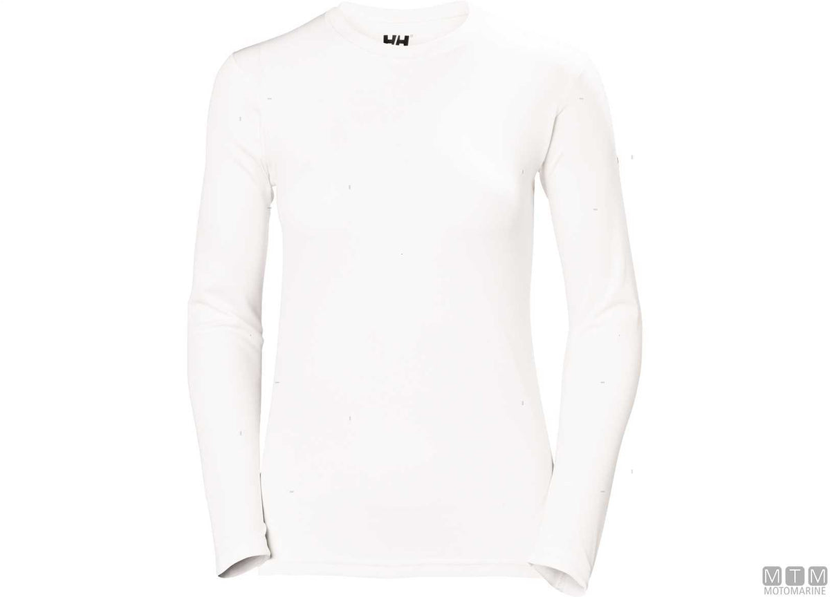 H/H Tech Crew women's sweater 001 white XS - original photo Motomarine Srl