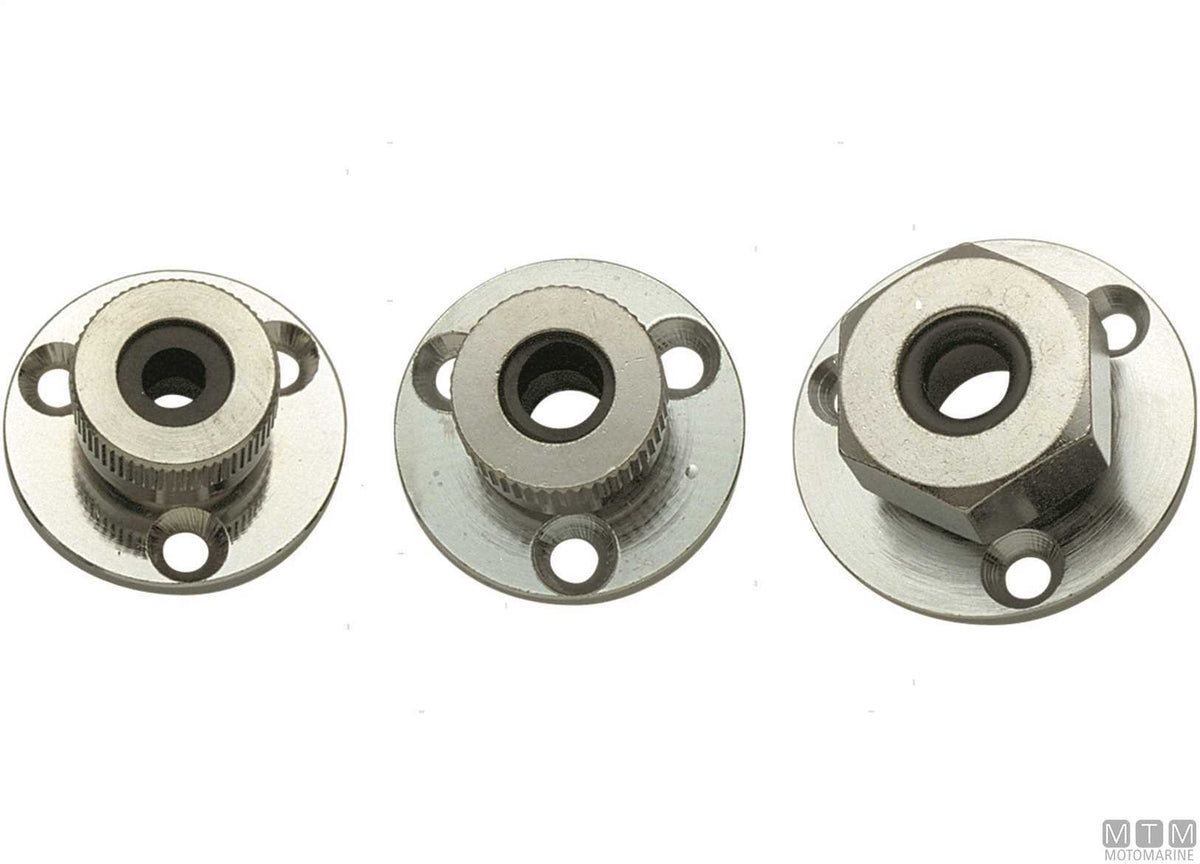 Chrome-plated brass fairlead Ø8 mm - original photo Motomarine Srl
