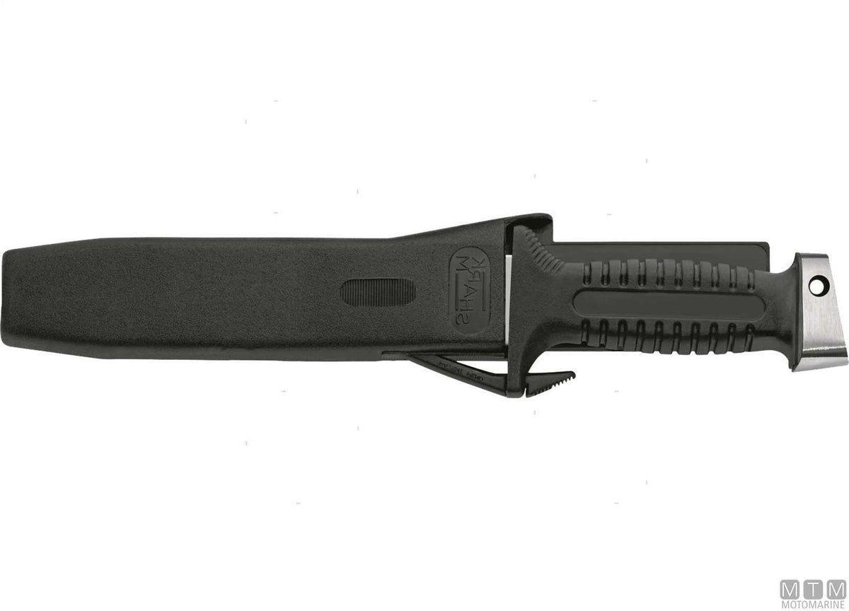 Mac Shark M18-N Knife Black, Blade 18.5 cm - original photo Motomarine Srl