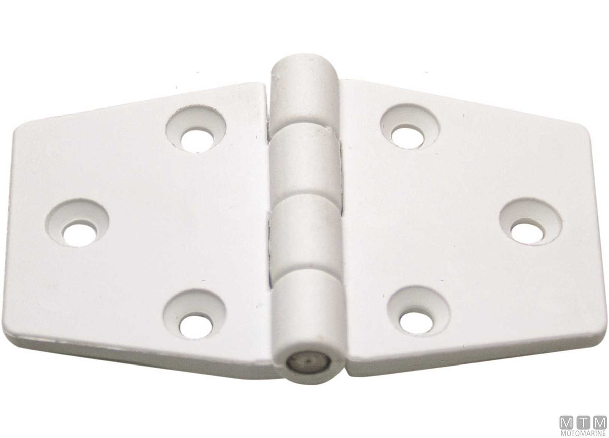 Biscuit hinge 60x95 mm in black plastic - original photo Motomarine Srl