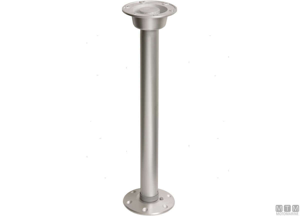 Twist Lock table support H70 cm in black aluminium - original photo Motomarine Srl