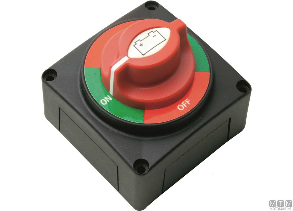 Battery disconnect switch Master 600 A - original photo Motomarine Srl