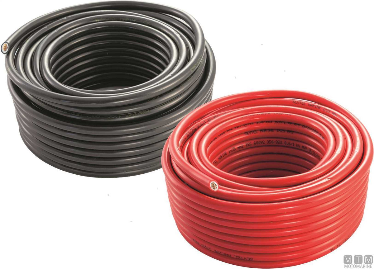 CE Battery Cable 1x16 mm 50 m Red - original photo Motomarine Srl