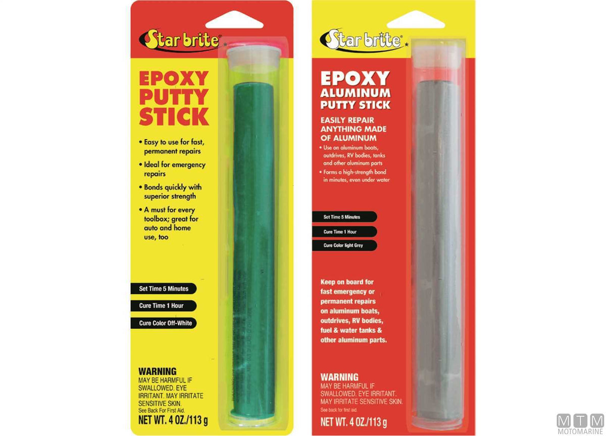Star Brite Epoxy Putty Sticks repair kit - original photo Motomarine Srl
