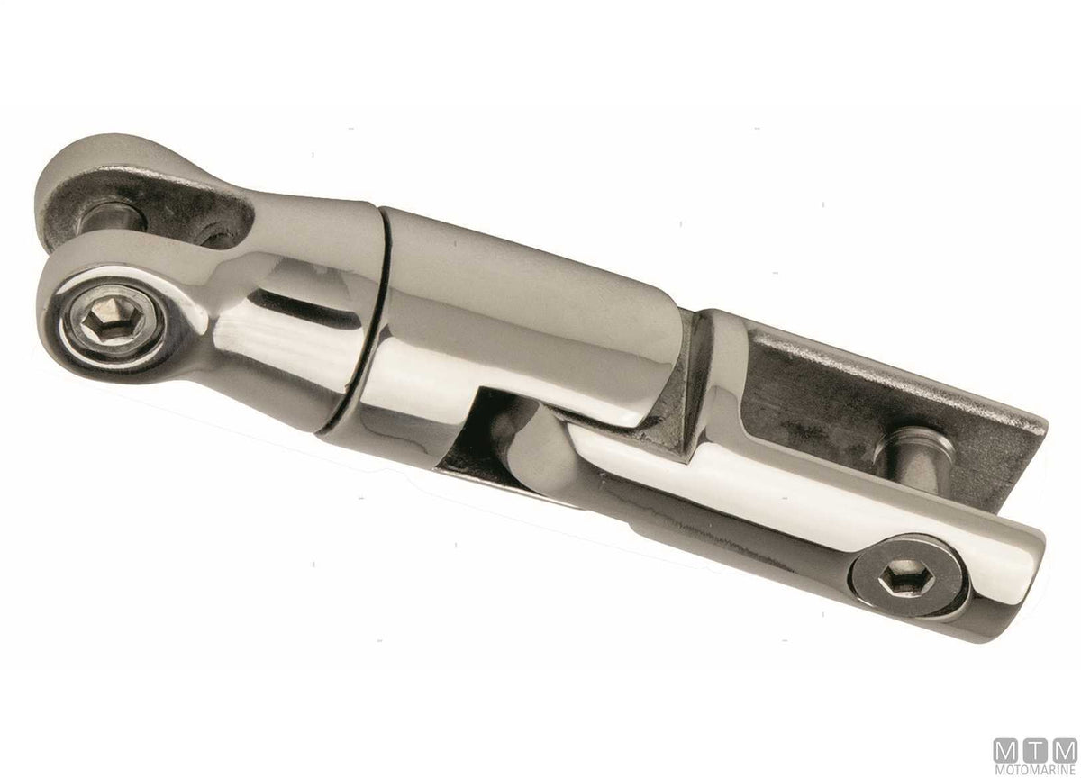 Double-joint anchor connector, chain Ø6/8 mm, stainless steel 316 - original photo Motomarine Srl