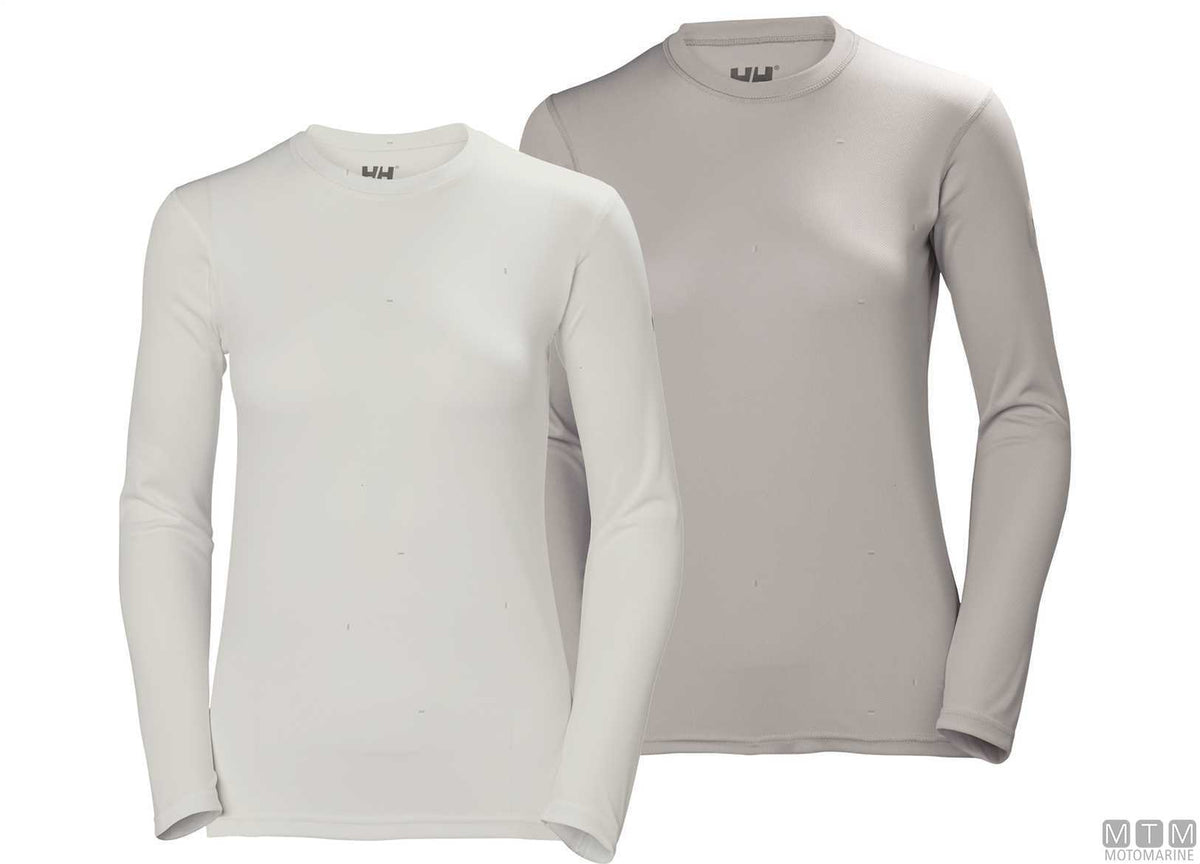 H/H Tech Crew women's sweater 001 white XS - original photo Motomarine Srl
