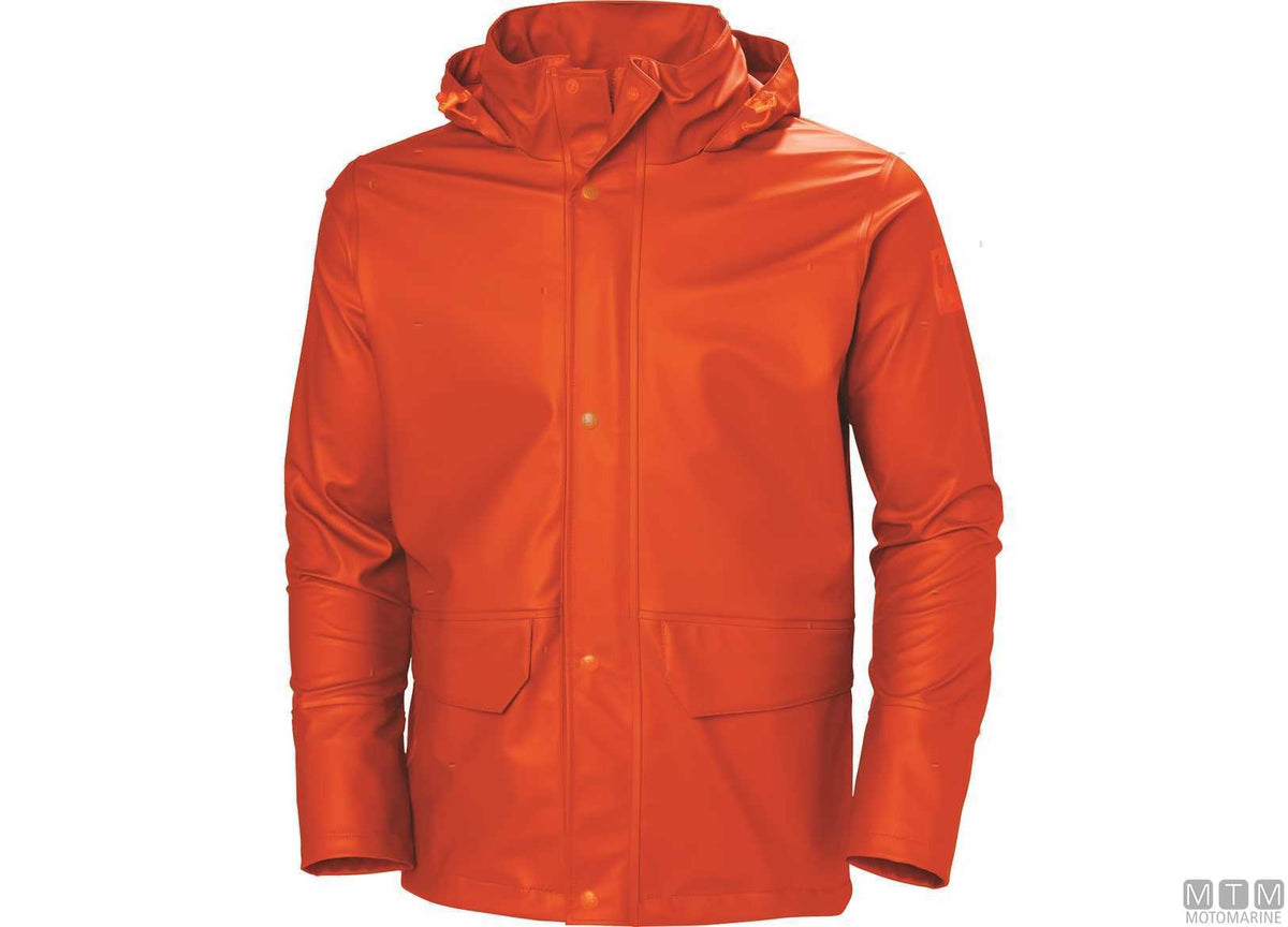 H/H WW Gale Rain 290 rain jacket orange XL - original photo Motomarine Srl