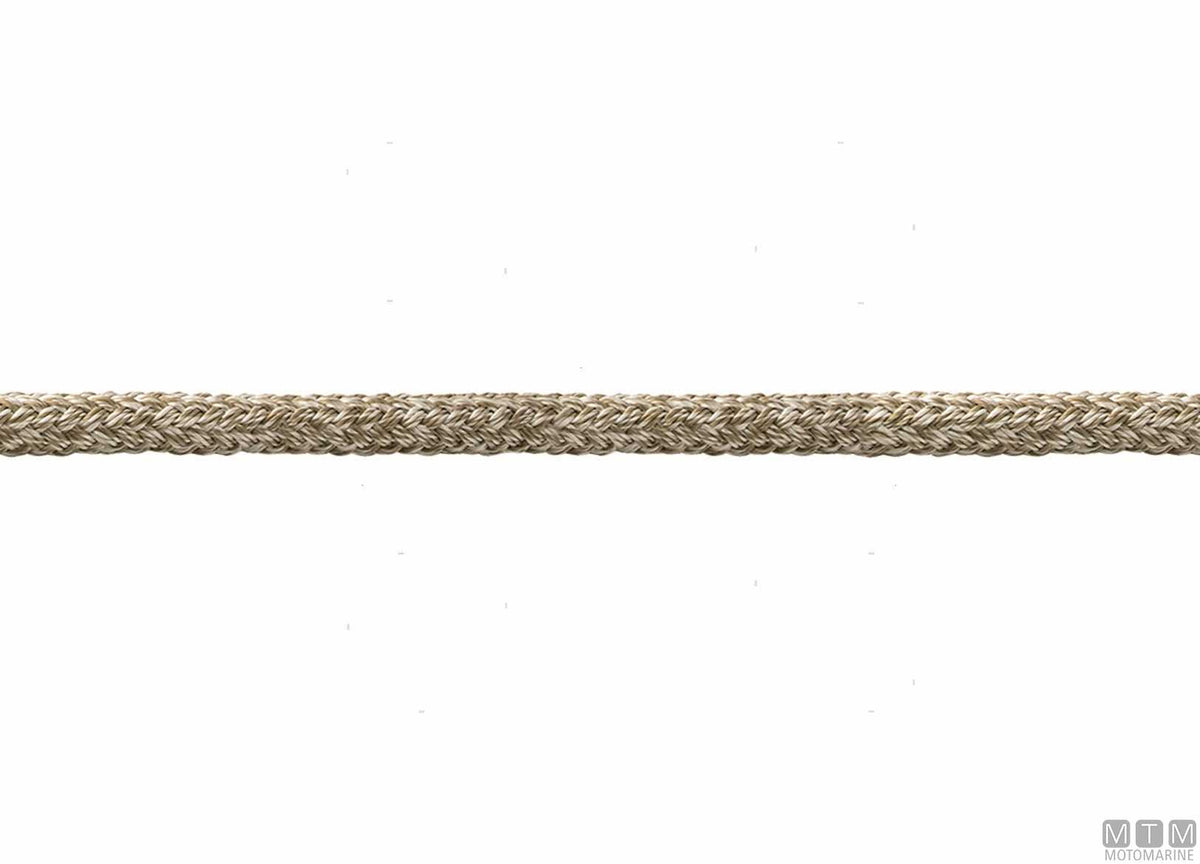 16-strand mooring braid beige polyester Ø12 mm 200 m - original photo Motomarine Srl