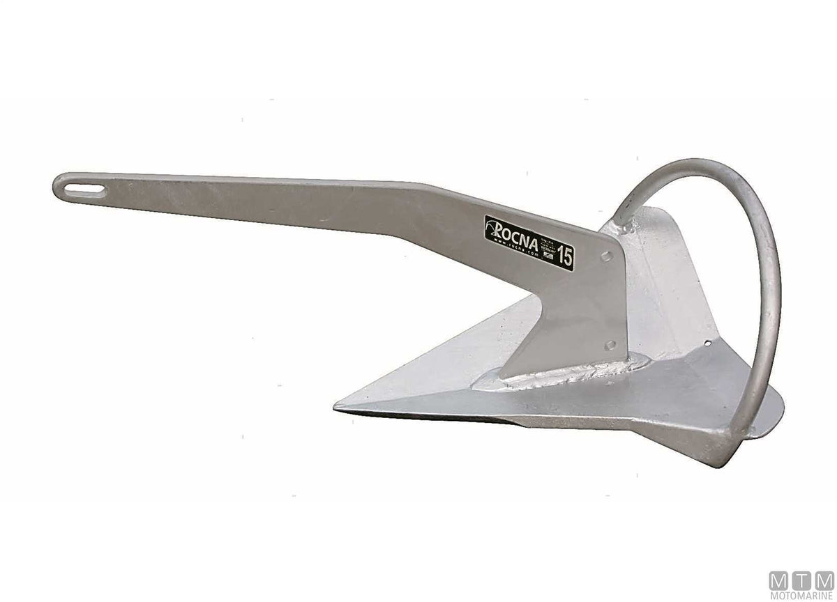 Rocna anchor 33 kg, hot-dip galvanized steel - original photo Motomarine Srl