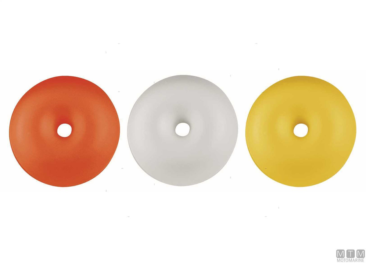 Flat float orange Ø80 mm - original photo Motomarine Srl